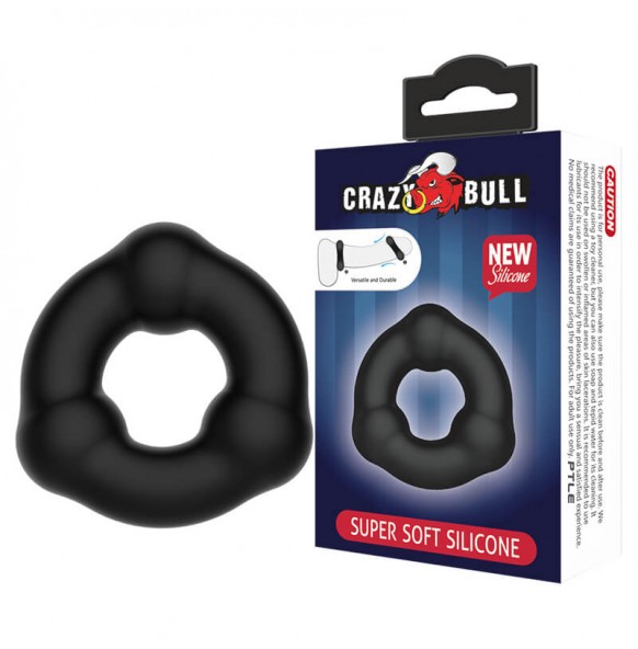 CRAZY BULL - Super Soft Silicon Male Delay Cock Rings CRAZY BULL - Super Soft Silicon Male Delay Cock Rings